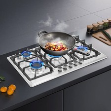 Gas Cooktop 5 Burners Built-in