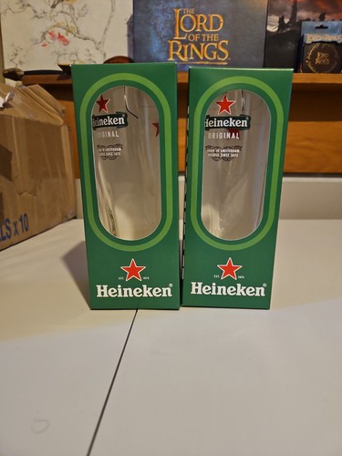 Heineken new style pint glass - style,
