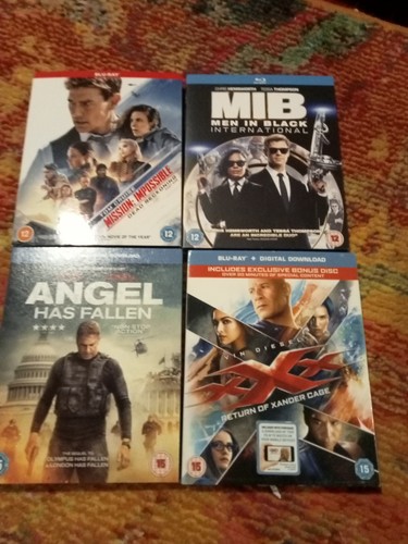 Job lot blu ray films - lot,