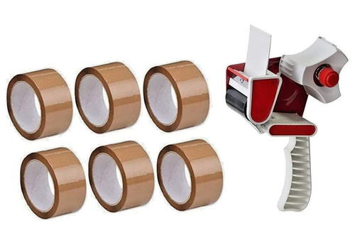 Packaging tape gun dispenser - tape,