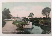 Vintage Postcard - Chichester Cathedral From The Canal Banks