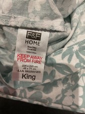 F&F Duvet Cover with matching