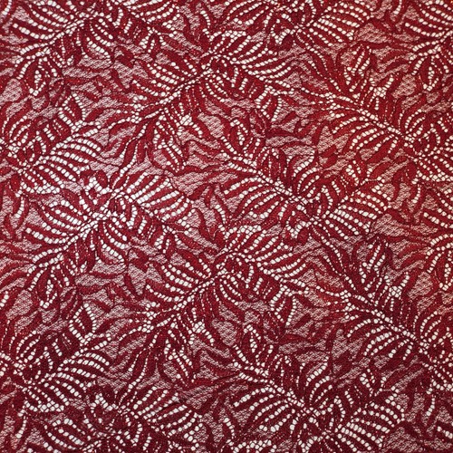 Burgundy lace floral - burgundy,