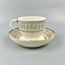 A Pinxton tea cup and saucer
