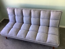 Beautiful Bensons for Beds, double cloth grey sofa bed! Simple operation!