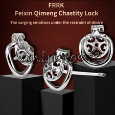 Stainless Steel Male Chastity