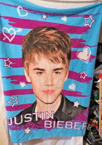 Justin bieber fleece blanket - justin,