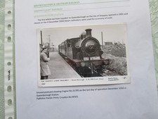 POSTCARD - SHEPPEY LIGHT RAILWAY -QUEENBOROUGH 1950