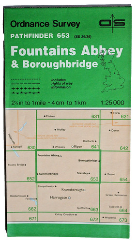 Ordnance survey pathfinder - ordnance,