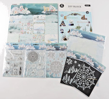 Studio Light Artic Winter Set, Papers, Stamps, Stencils & More  - Lot 3609