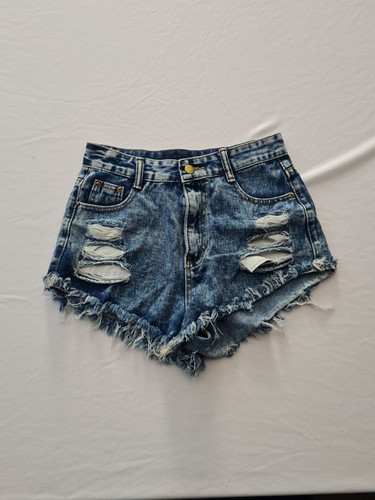 Ladies denim shorts shein size - shorts,