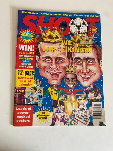 Shoot football magazine xmas - football,