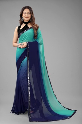 Women georgette half - georgette, saree