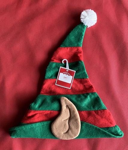 Adult christmas elf striped - adult,