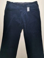TOMMY HILFIGER Mens UK 44L Madison Stretch Corduroy Jeans (NEW) Comfort Fit Blue