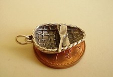BEAUTIFUL ' CORACLE ' STERLING SILVER 3D CHARM