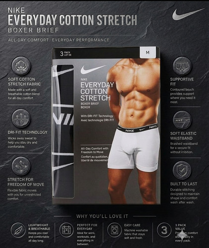 Nike mens boxers - all, black