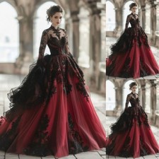 Gothic Black Red Wedding