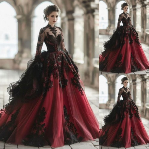 New gothic black - gothic, red