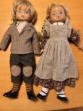 PAIR OF SWISS VINTAGE DOLLS