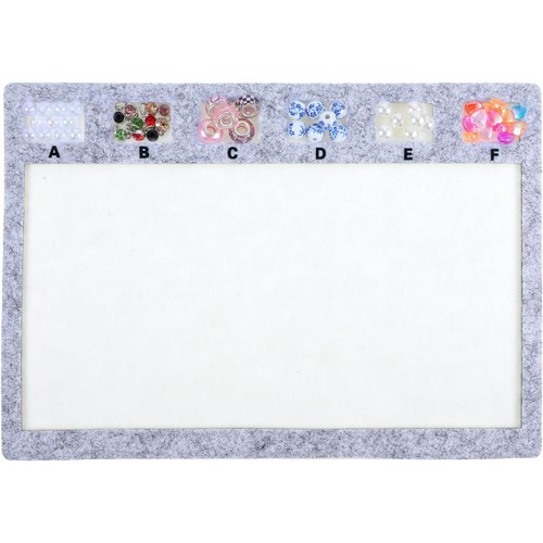 Rectangle felt bead mat - felt, mat,