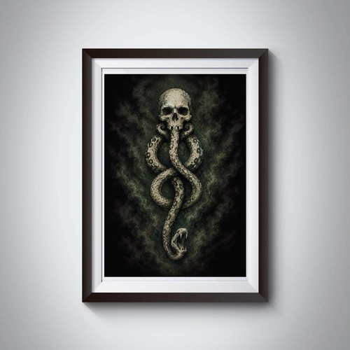 Dark mark skull - dark,
