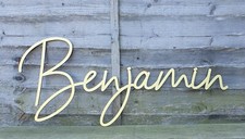 Personalised wooden name large - personalised,