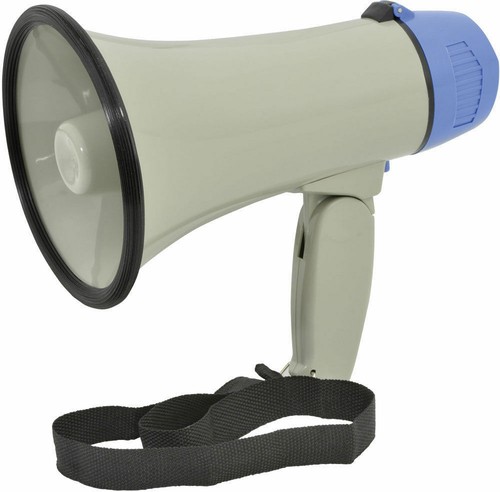 Portable megaphone 10w loud - 10w,