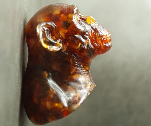 Chimpanzee monkey bust baltic - monkey,