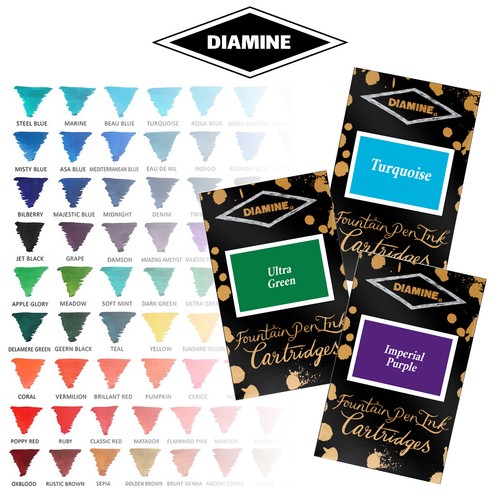 Diamine ink cartridges for - diamine,