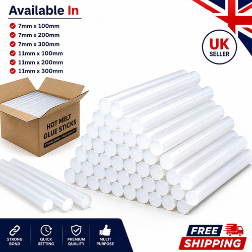 Hot melt glue gun sticks - melt,