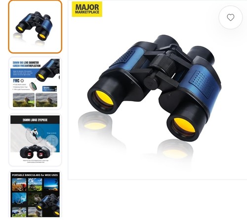 Eclare 20x50 binoculars bak4 - 20x50,