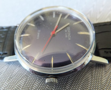 Deep Blue Dial Sekonda De Luxe 23 Jewel Manual Winding Gentleman's Watch