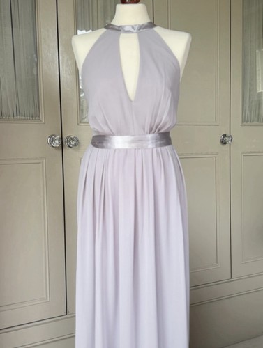 Tfnc lavender fog chiffon - chiffon, maxi