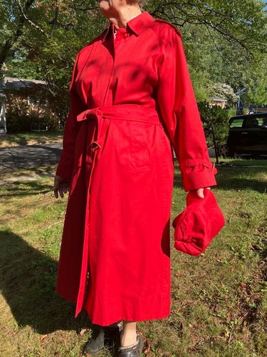 Vintage burberry red - burberry's,