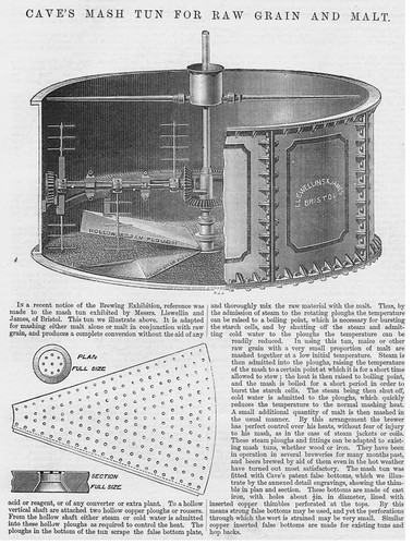 Cave mash tun - cave's, raw