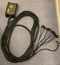 Stagg Stage Multicore Snake 16 XLR Sends + 4 Returns Jack Spares/Repair 