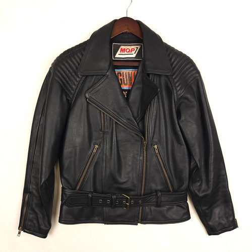 Vintage mqp leather motorcycle - vintage,