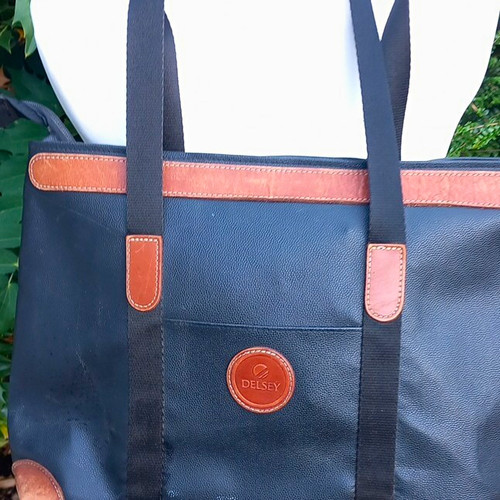 Delsey black brown vintage - black/brown,