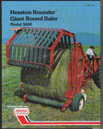 Hesston model 5600 - ,