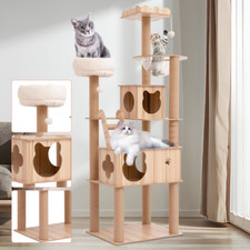 Cat Tree Activity Centre Large Multilevel Scratching Post Kitten Climbing Tower