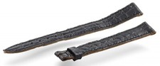 12mm Genuine RAYMOND WEIL Black Crocodile Leather Watch Strap Band 12-10mm