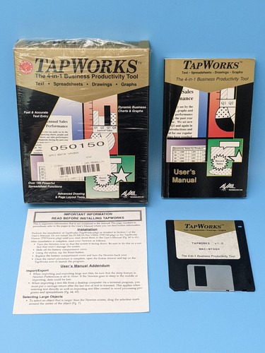 Apple newton tapworks in - tapworks, v1.0