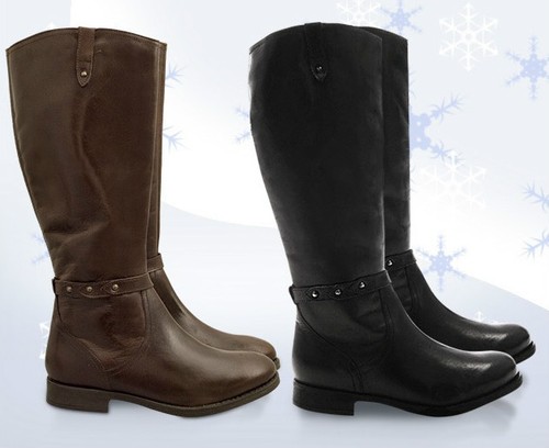 Ladies womens new real leather - womens,