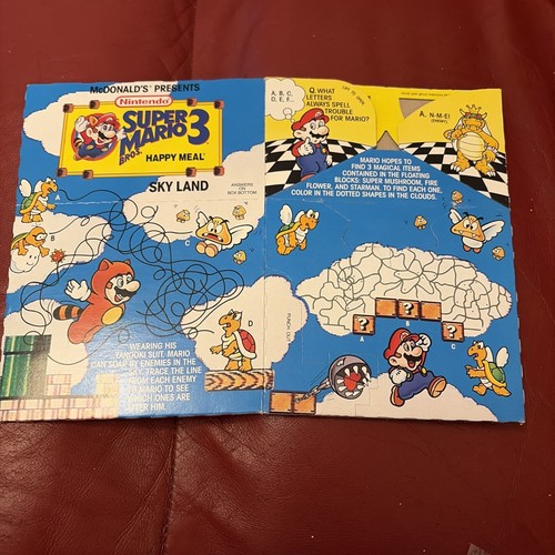 Mcdonalds super mario single - super,