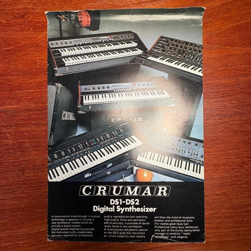 Vintage crumar ds1 - ds1-ds2, digital