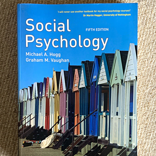Social psychology 5th - social,
