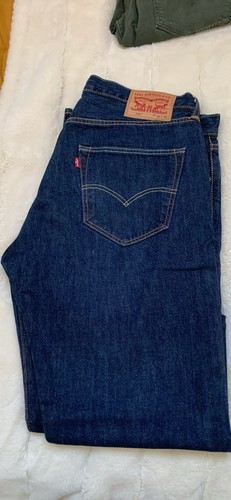 Levi 501 men blue dark - 501,
