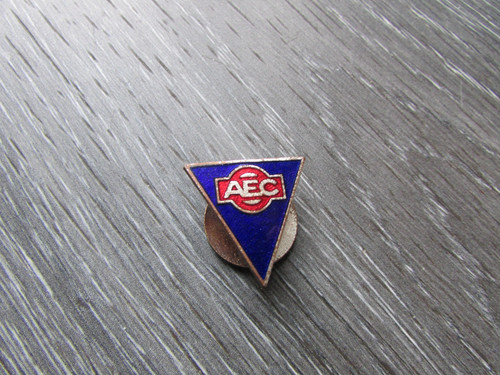 Aec lorry truck wagon - lorry, lapel