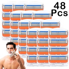 48X Razor Blades Men for